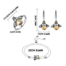 Laden Sie das Bild in den Galerie-Viewer, Bienen-Kristall-Schmuck