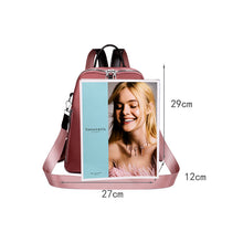 Laden Sie das Bild in den Galerie-Viewer, Leichter Rucksack mit mehreren Taschen