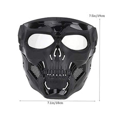 Laden Sie das Bild in den Galerie-Viewer, Totenkopf Horror Helmmaske