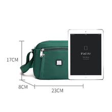 Laden Sie das Bild in den Galerie-Viewer, Modische einfache einfarbige Umhängetasche aus Nylon