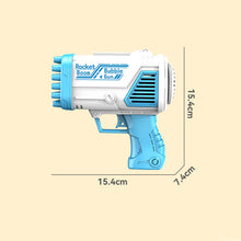 Laden Sie das Bild in den Galerie-Viewer, Verbesserte Seifenblasenmaschine mit bunten Lichtern