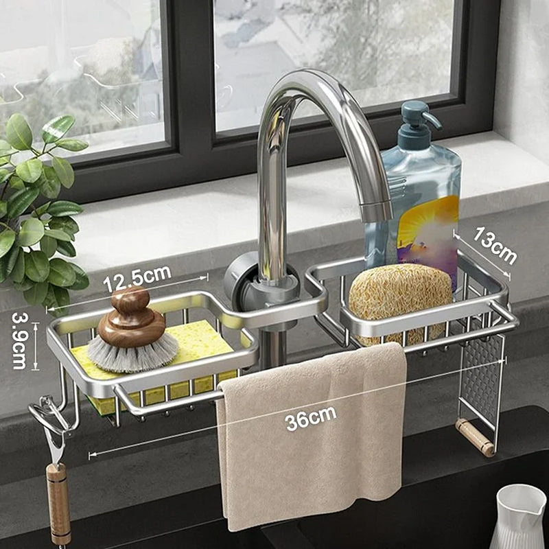 Rostfreier Wasserhahnhalter aus Aluminium