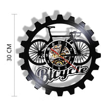 Laden Sie das Bild in den Galerie-Viewer, Kreative Schallplatten-Wanduhr