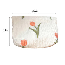 Laden Sie das Bild in den Galerie-Viewer, Niedliche Blumen Make-up-Tasche