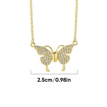 Laden Sie das Bild in den Galerie-Viewer, Magnetische Schmetterling Patchwork-Halskette