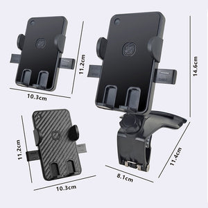 Auto drehbarer Armaturenbrett-Clip-Handyhalter