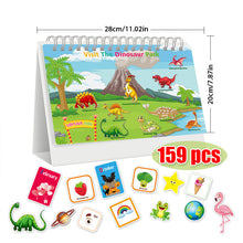 Laden Sie das Bild in den Galerie-Viewer, Montessori beschäftigtes Buch für Kleinkinder