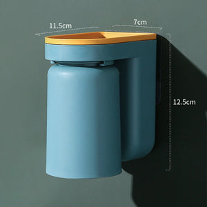Wandmontierter Minimalistischer Zahnbürstenhalter