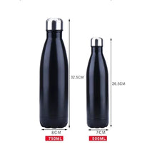 Laden Sie das Bild in den Galerie-Viewer, Outdoor Sport Cola-Flasche aus Edelstahl