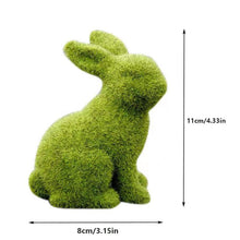 Laden Sie das Bild in den Galerie-Viewer, Simulierte beflockte Kaninchenverzierung