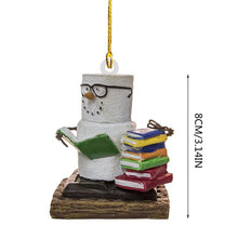 Laden Sie das Bild in den Galerie-Viewer, Kreativer Weihnachtsbaumschmuck Schneemann Anhänger aus Acryl