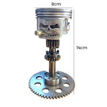 Laden Sie das Bild in den Galerie-Viewer, Schädel Gesicht Verzierung aus Harz