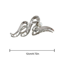 Laden Sie das Bild in den Galerie-Viewer, Haarspange aus perlmuttfarbenem Metall