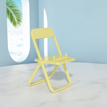 Laden Sie das Bild in den Galerie-Viewer, Faltbarer süßer Stuhl Handyhalter