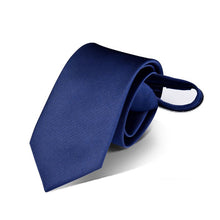 Laden Sie das Bild in den Galerie-Viewer, Einfache und bequeme Krawatte mit Reißverschluss