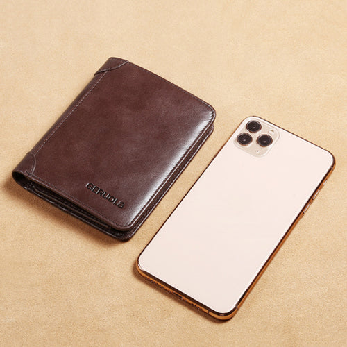 Herren Geldbörse Aus Leder