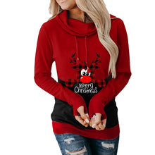 Laden Sie das Bild in den Galerie-Viewer, Weihnachten Langärmliger Kapuzenpullover