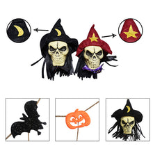 Laden Sie das Bild in den Galerie-Viewer, Halloween Requisiten – Totenkopf Anhänger