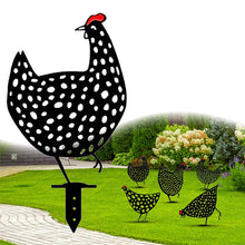 Laden Sie das Bild in den Galerie-Viewer, Einzigartige Hühnerkunstdekoration für Garten