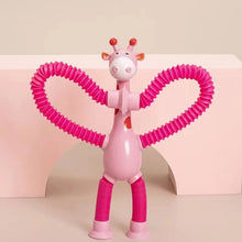 Laden Sie das Bild in den Galerie-Viewer, Teleskop-Giraffenspielzeug mit Saugnapf