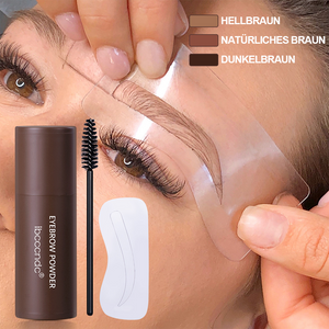 3-in-1 Haaransatzpuder Augenbrauenpuder Schattierungspuder