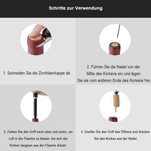 Laden Sie das Bild in den Galerie-Viewer, Luftpumpe Weinöffner