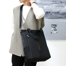 Laden Sie das Bild in den Galerie-Viewer, Segeltuch Schultertasche mit großem Fassungsvermögen