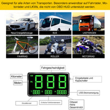 Laden Sie das Bild in den Galerie-Viewer, Tragbarer Tachometer für Fahrzeuge