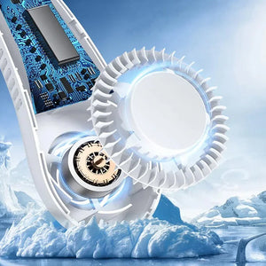 Tragbarer Halsventilator für den Sommer