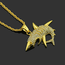 Laden Sie das Bild in den Galerie-Viewer, kreative Hai-Halskette