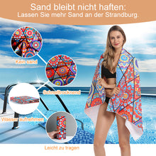 Laden Sie das Bild in den Galerie-Viewer, Schnelltrocknendes Strandtuch Aus Mikrofaser