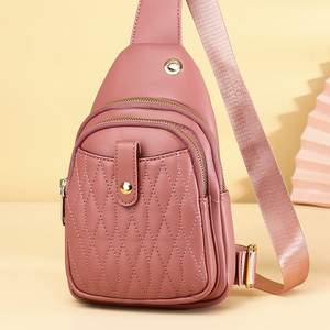 Kleiner Sling-Rucksack für Damen Leder