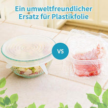 Laden Sie das Bild in den Galerie-Viewer, Silikon-Stretchdeckel, 6STK