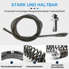 Laden Sie das Bild in den Galerie-Viewer, Rohr Ausbaggerung Feder
