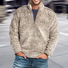 Laden Sie das Bild in den Galerie-Viewer, Lässiger Lockerer Verdickter Mantel mit Stehkragen für Herren
