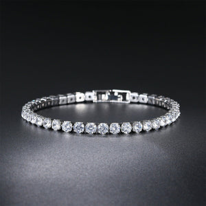 Funkelndes Moissanit-Armband