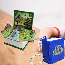 Laden Sie das Bild in den Galerie-Viewer, 3D Stereoskopisches Puzzlebuch mit Schlüsselanhänger
