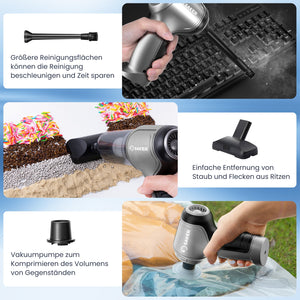 3-in-1 Verbesserter Kabelloser Mini-Handstaubsauger
