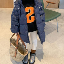Laden Sie das Bild in den Galerie-Viewer, Kinder verdickte und warme Gamaschenhose aus Samt