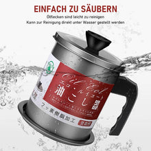 Laden Sie das Bild in den Galerie-Viewer, Küchenölfilter aus Edelstahl