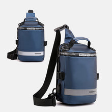 Laden Sie das Bild in den Galerie-Viewer, Diebstahlsichere Herren-Brusttasche mit USB-Ladefunktion
