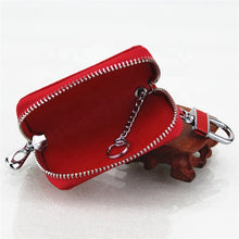 Laden Sie das Bild in den Galerie-Viewer, Schlüsseletui aus Leder mit Krokodilmuster