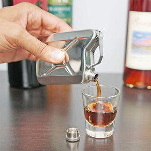 Tragbare Whiskeyflasche