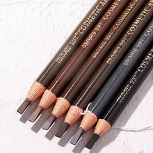 Laden Sie das Bild in den Galerie-Viewer, Wasserdichter Augenbrauenstift aus Holz (12 Stück)