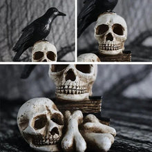 Laden Sie das Bild in den Galerie-Viewer, Halloween Leuchtende Schädellichter