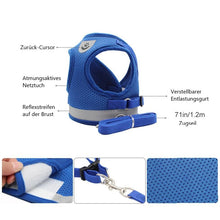 Laden Sie das Bild in den Galerie-Viewer, Reflektierender Brustgurt für Haustiere