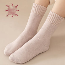 Laden Sie das Bild in den Galerie-Viewer, Kuschelige Unisex-Winter-Thermosocken aus Samt