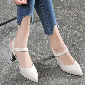 Elegante Damen-Sandalen Mit Hohem Absatz