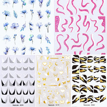 Laden Sie das Bild in den Galerie-Viewer, Kreative 3D-Nagelsticker