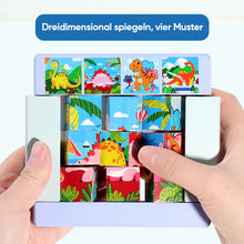 Laden Sie das Bild in den Galerie-Viewer, Kinder-Spielzeug lustiges 3D-Schnippendes Rätselblöcke